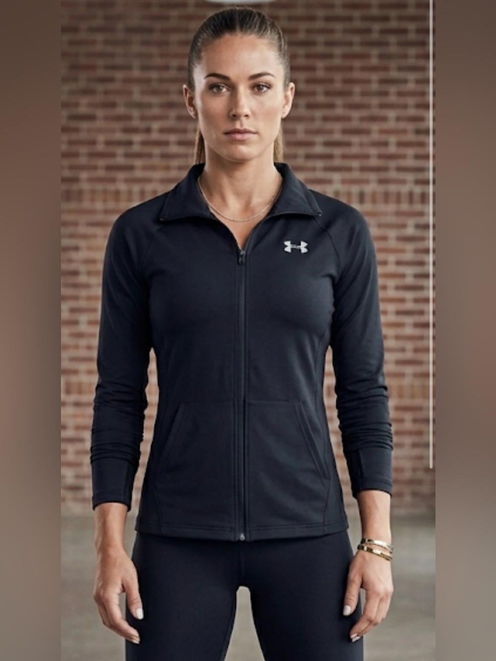 Under Armour Black Full Zip Jacket